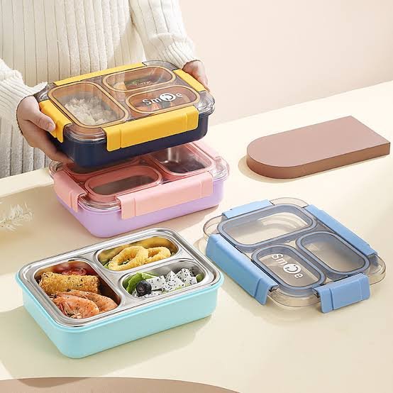 Lunch bento isotherme en acier inoxydable
